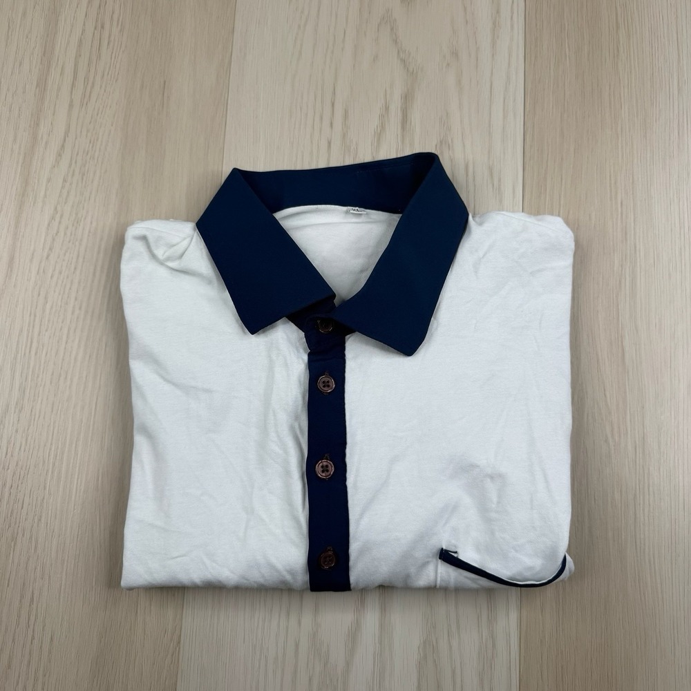 State And Liberty Polo Shirt Stretch Golf Quick Dry Performance Men's Size XL